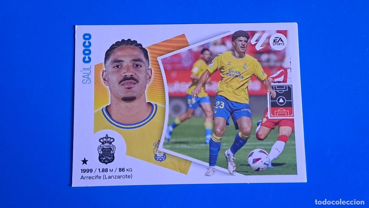 Cromos de F&uacute;tbol: LIGA ESTE 2024 2025 24 25 N&ordm; 7 COCO LAS PALMAS NUEVO SIN PEGAR