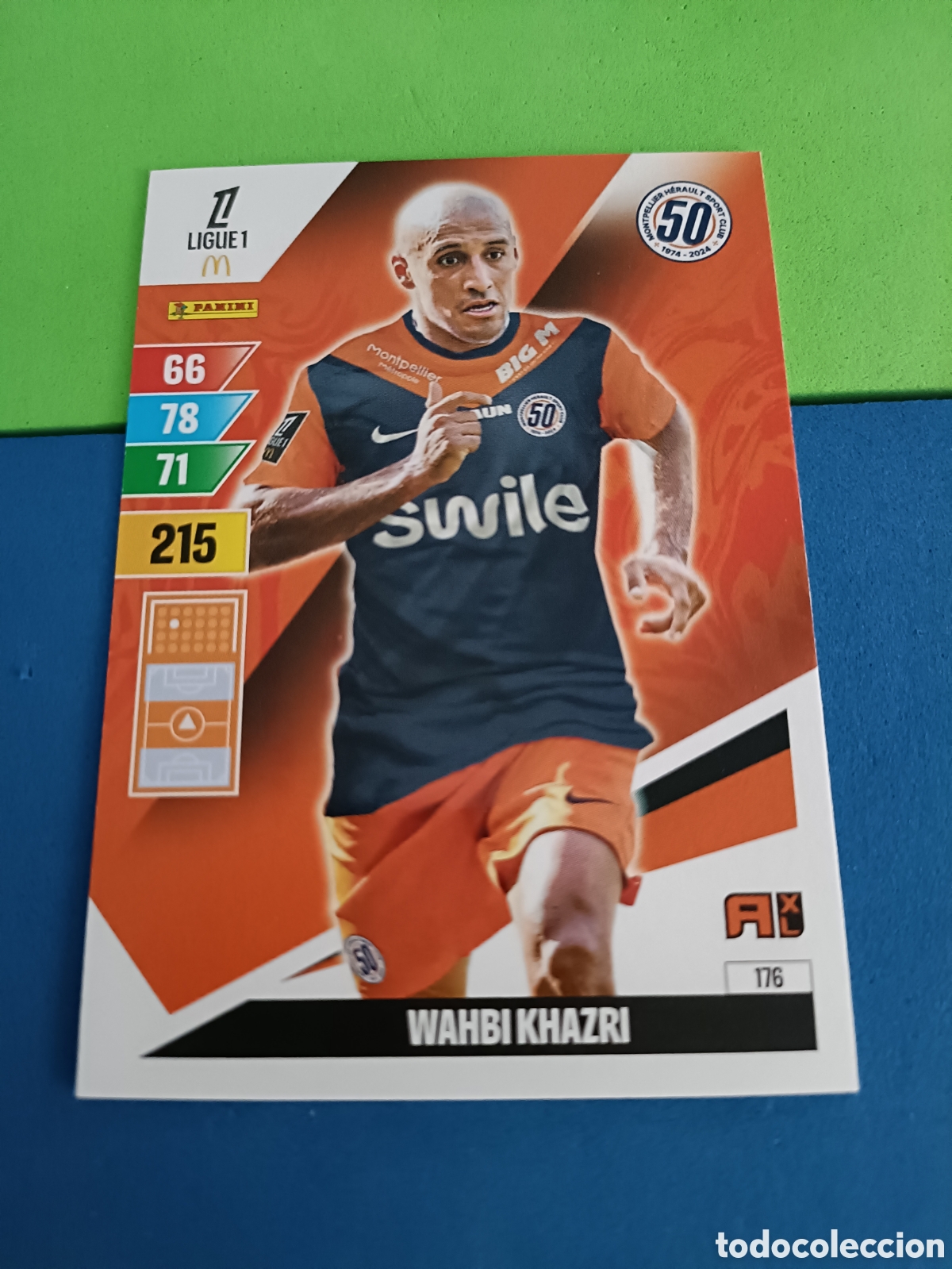 Cromos de F&uacute;tbol: LIGUE 1 FRANCIA FRANCE ADRENALYN XL 24 25 2024 2025 - 176 Khazri