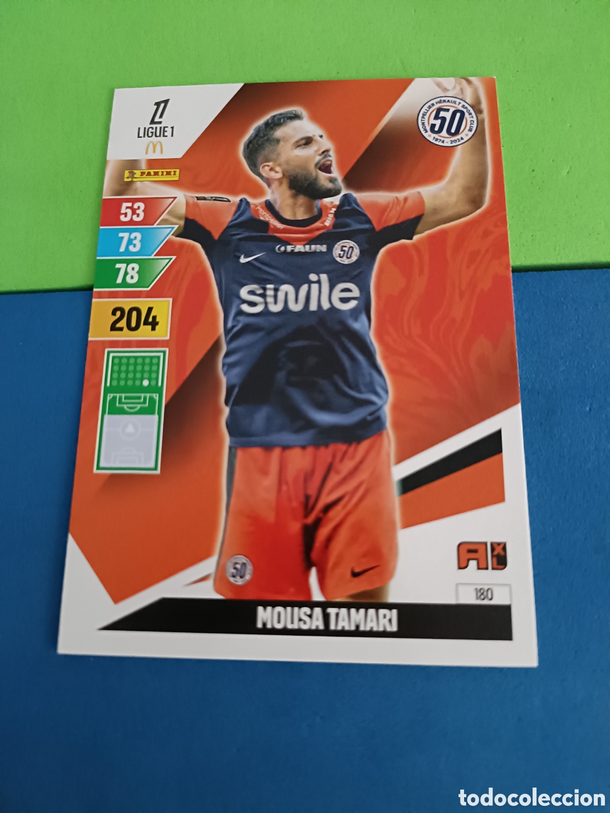 Cromos de F&uacute;tbol: LIGUE 1 FRANCIA FRANCE ADRENALYN XL 24 25 2024 2025 - 180 Tamari