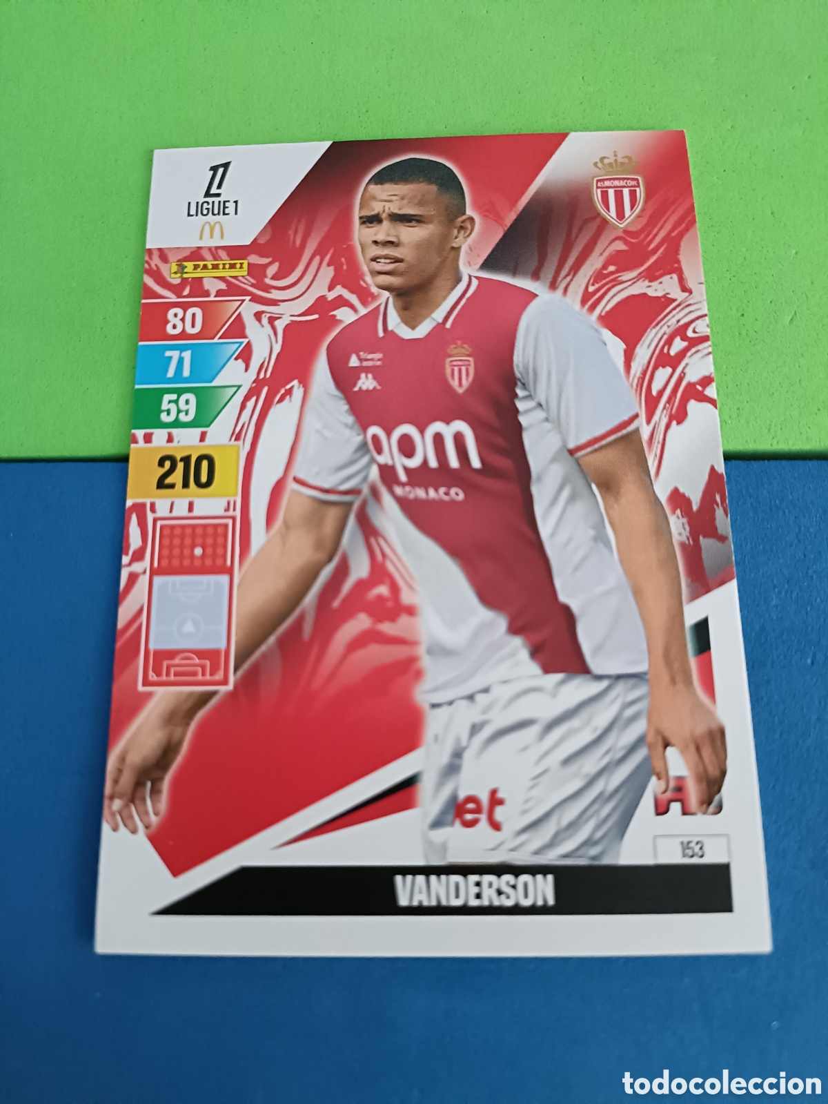 Cromos de F&uacute;tbol: LIGUE 1 FRANCIA FRANCE ADRENALYN XL 24 25 2024 2025 - 153 Vanderson