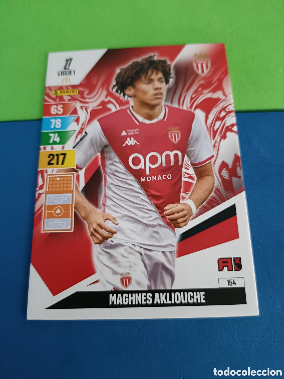 Cromos de F&uacute;tbol: LIGUE 1 FRANCIA FRANCE ADRENALYN XL 24 25 2024 2025 - 154 Akliouche