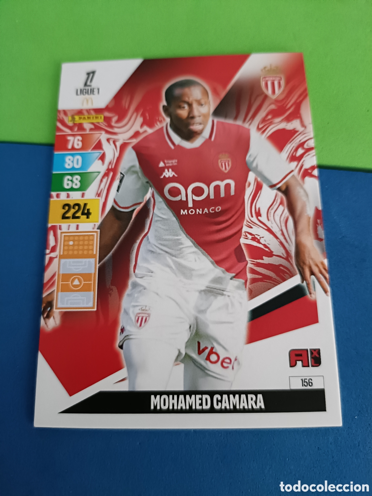 Cromos de F&uacute;tbol: LIGUE 1 FRANCIA FRANCE ADRENALYN XL 24 25 2024 2025 - 156 Camara