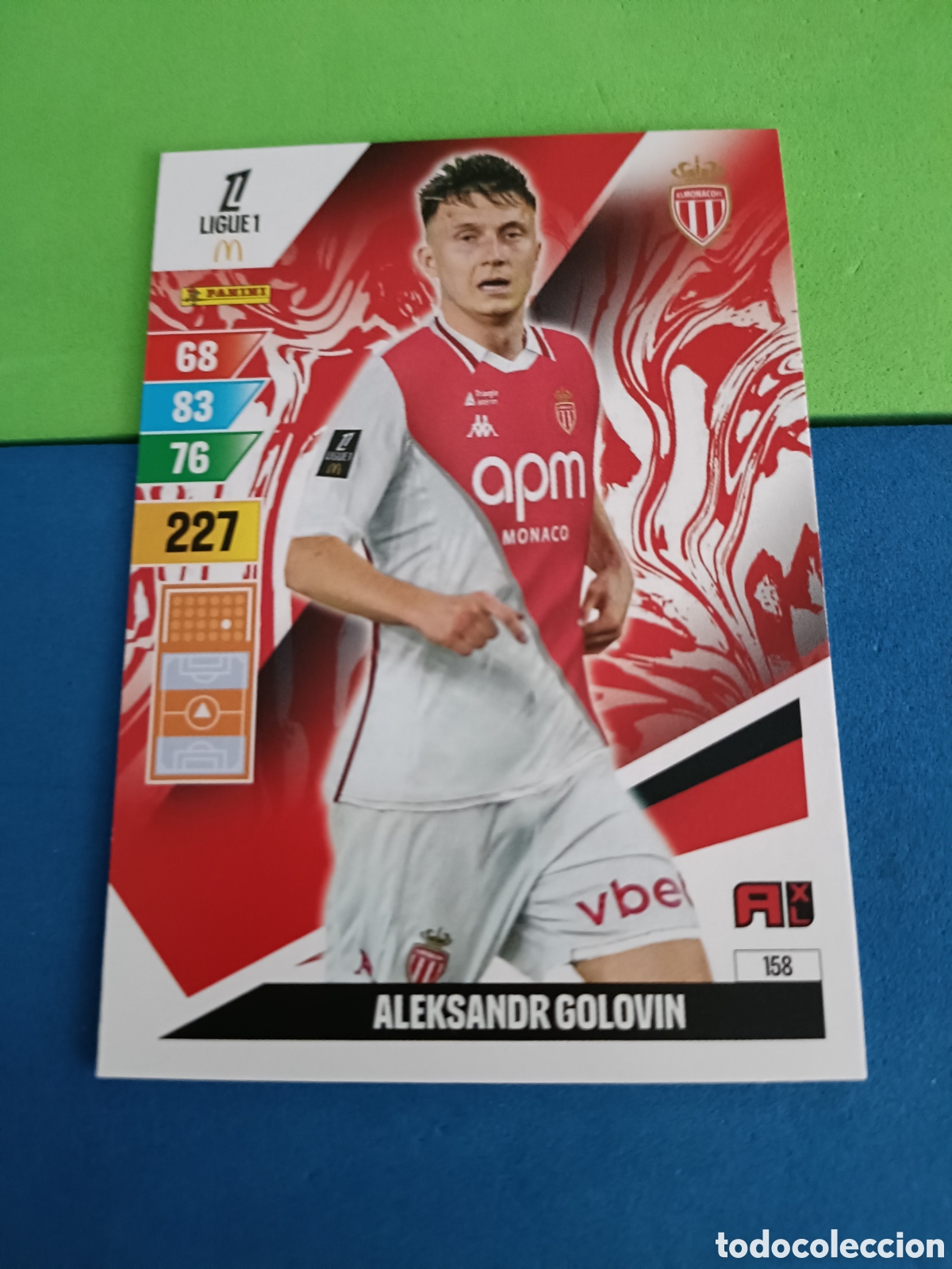 Cromos de F&uacute;tbol: LIGUE 1 FRANCIA FRANCE ADRENALYN XL 24 25 2024 2025 - 158 Golovin