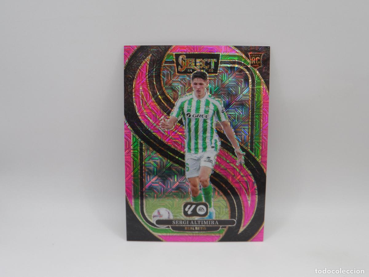 Fu&szlig;ball-Sticker: 136 ALTIMIRA ROOKIE NUMERADA /179 PINK MOJO BETIS PANINI SELECT 2024 2025 24 25