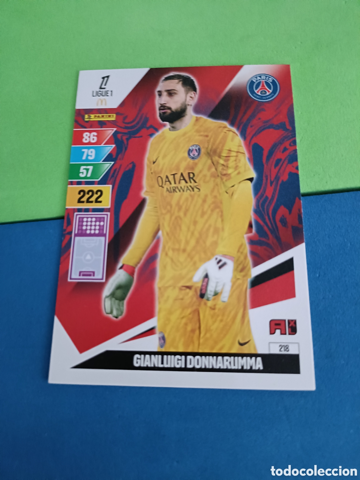 Football Stickers: LIGUE 1 FRANCIA FRANCE ADRENALYN XL 24 25 2024 2025 - 218 Donnarumma PSG