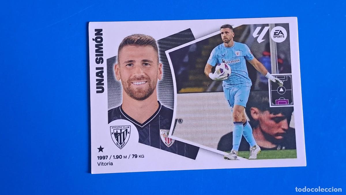 Football Stickers: LIGA ESTE 2024 2025 24 25 N&ordm; 3 UNAI SIMON ATHLETIC BILBAO NUEVO SIN PEGAR