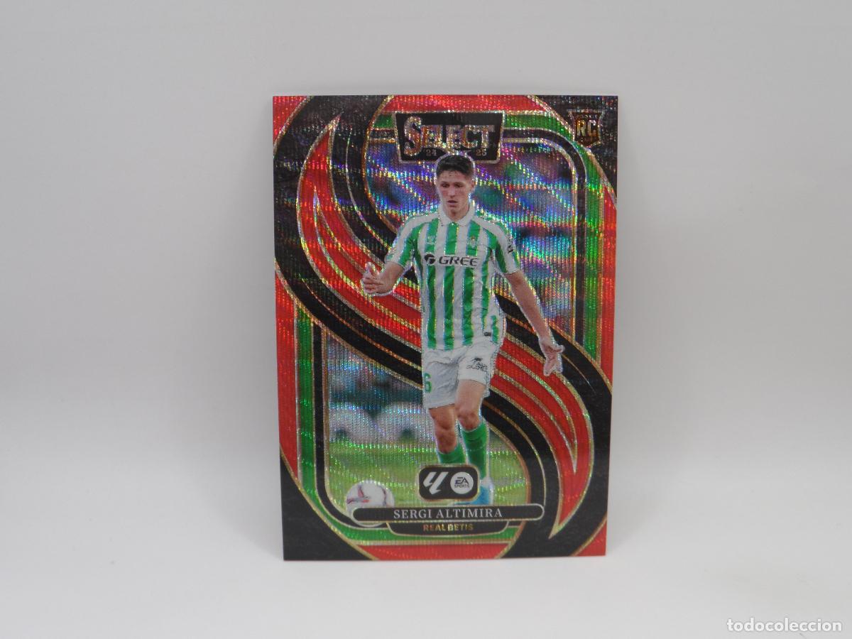 Football Stickers: 136 ALTIMIRA ROOKIE NUMERADA /59 RED WAVE BETIS PANINI SELECT 2024 2025 24 25