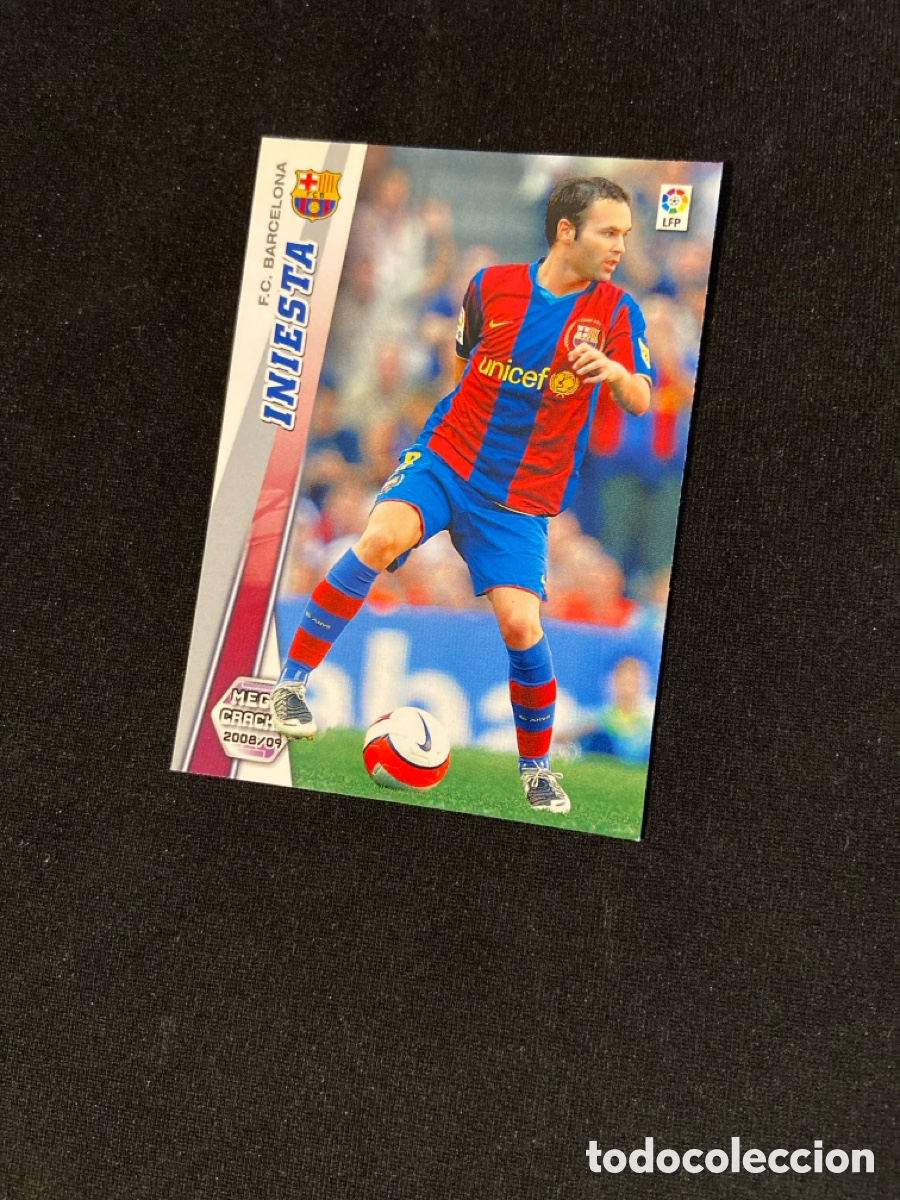 Football Stickers: INIESTA 66 (BARCELONA) MEGA
