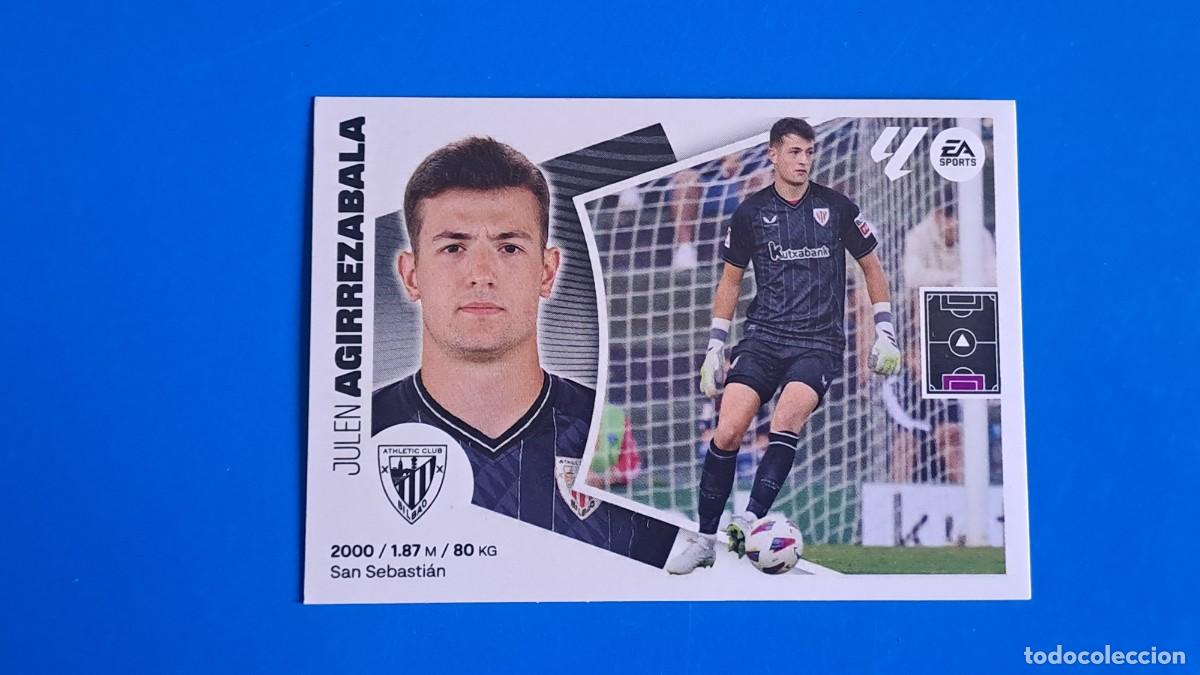 Football Stickers: LIGA ESTE 2024 2025 24 25 N&ordm; 4 AGUIRREZABALA ATHLETIC BILBAO NUEVO SIN PEGAR