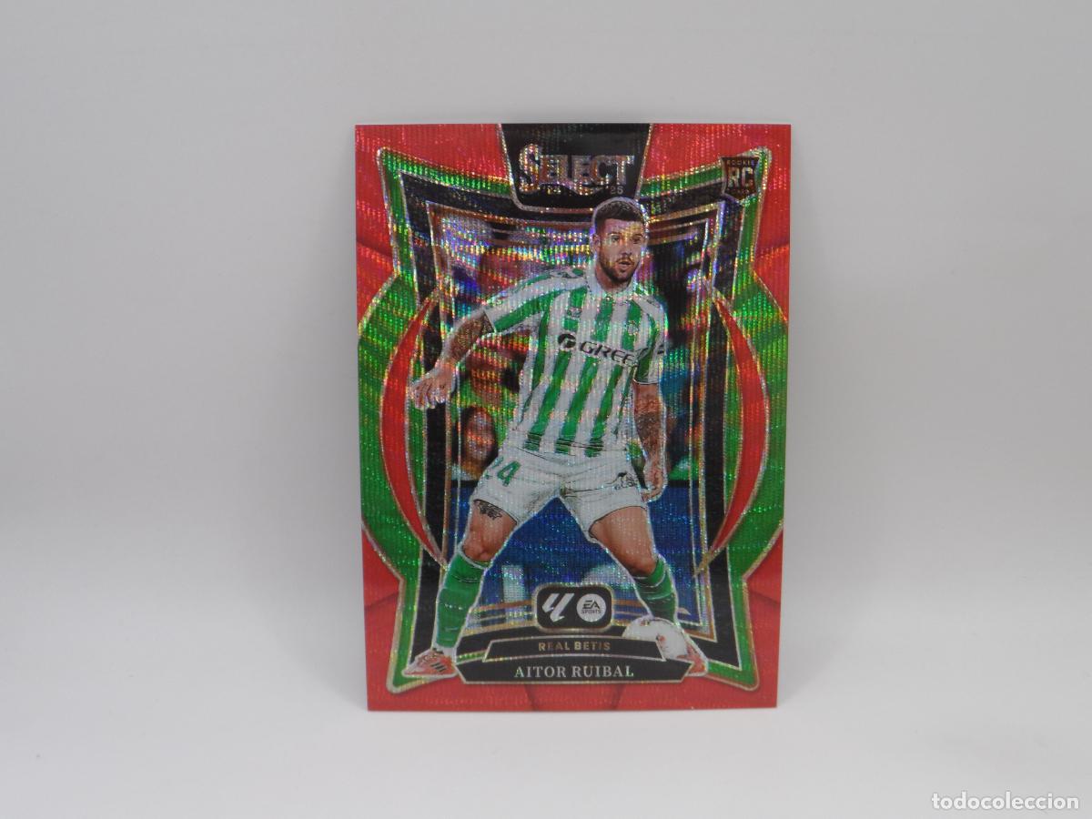 Football Stickers: 37 AITOR RUIBAL ROOKIE NUMERADA /59 RED WAVE BETIS PANINI SELECT 2024 2025 24 25