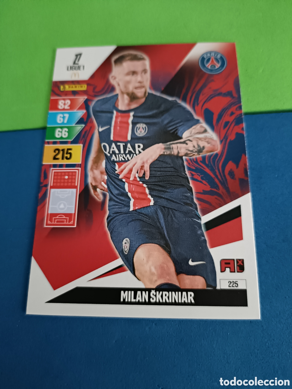 Football Stickers: LIGUE 1 FRANCIA FRANCE ADRENALYN XL 24 25 2024 2025 - 225 Skriniar PSG