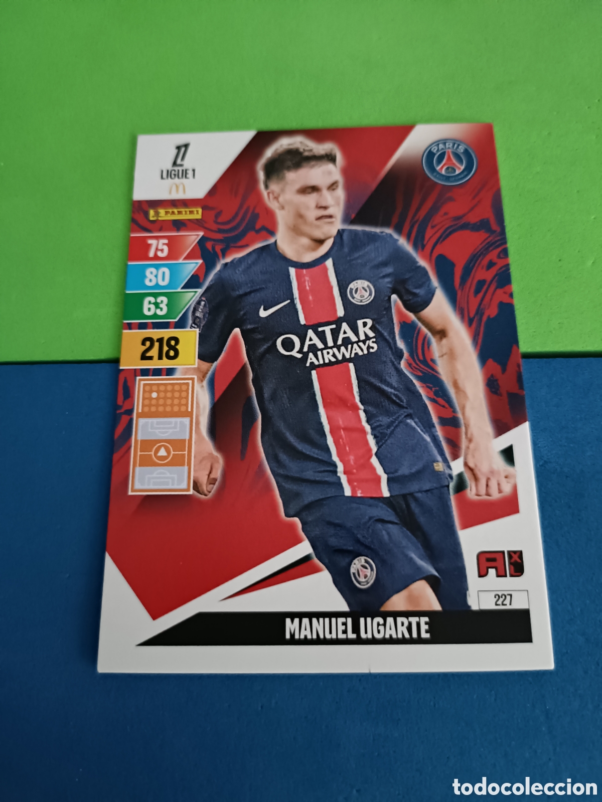 Football Stickers: LIGUE 1 FRANCIA FRANCE ADRENALYN XL 24 25 2024 2025 - 227 Ugarte PSG