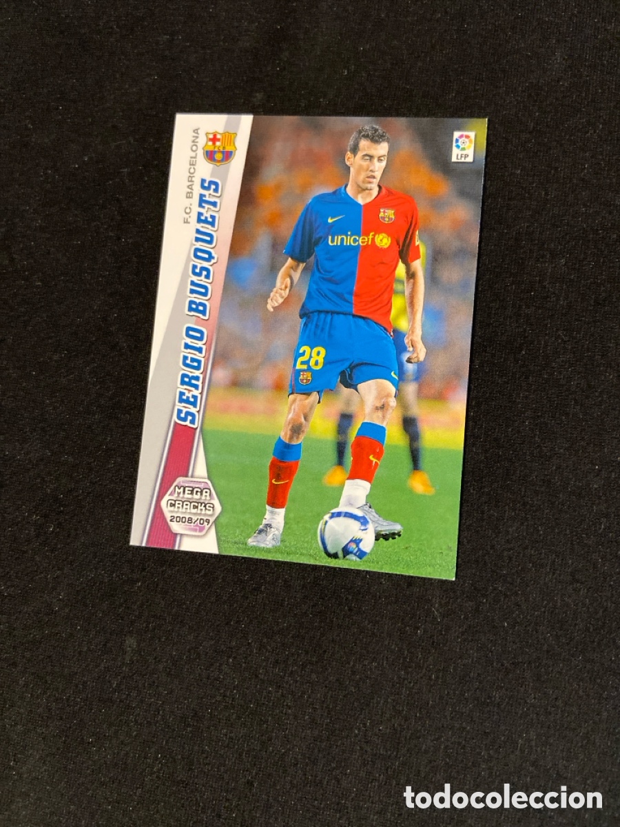 Football Stickers: SERGIO BUSQUETS 68 BIS (BARCELONA)