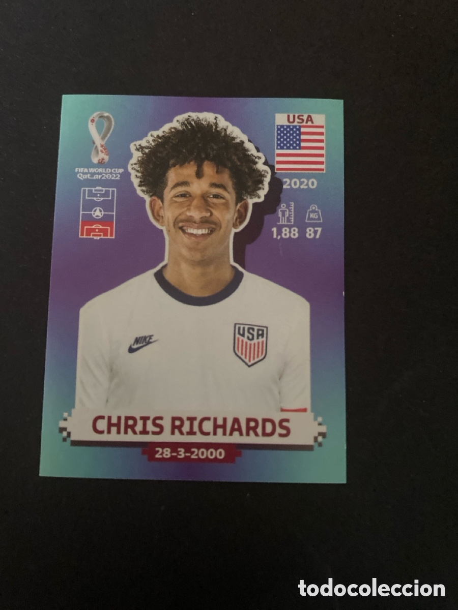 Football Stickers: Cromo Mundial Qatar 2022 USA N* 7