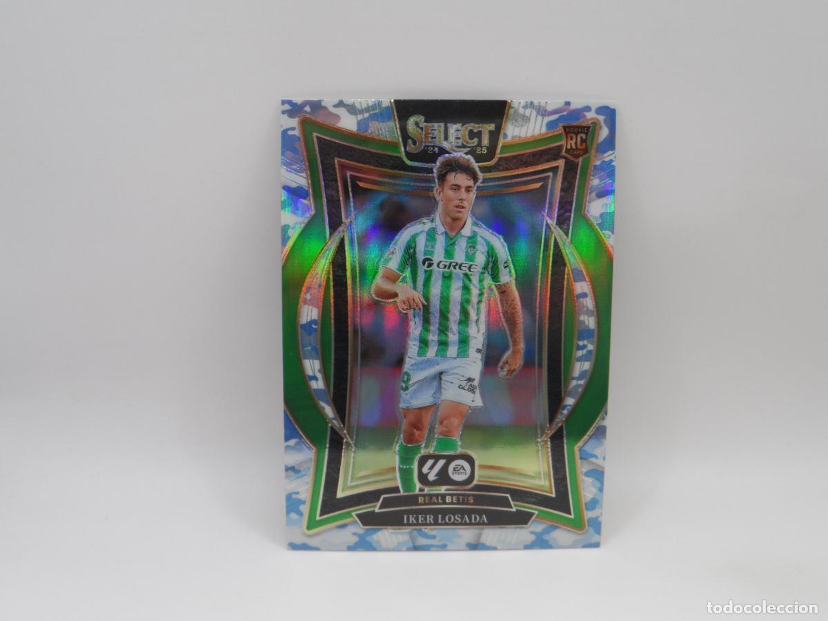 Football Stickers: 36 IKER LOSADA ROOKIE NUMERADA /30 WINTER CAMO BETIS PANINI SELECT 2024 2025 24 25