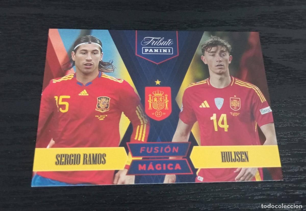 Cromos de Futebol: -PANINI TRIBUTO SELECCION ESPA&Ntilde;OLA 2010-2026 : 83 RAMOS / HULJSEN -- FUSION MAGICA --