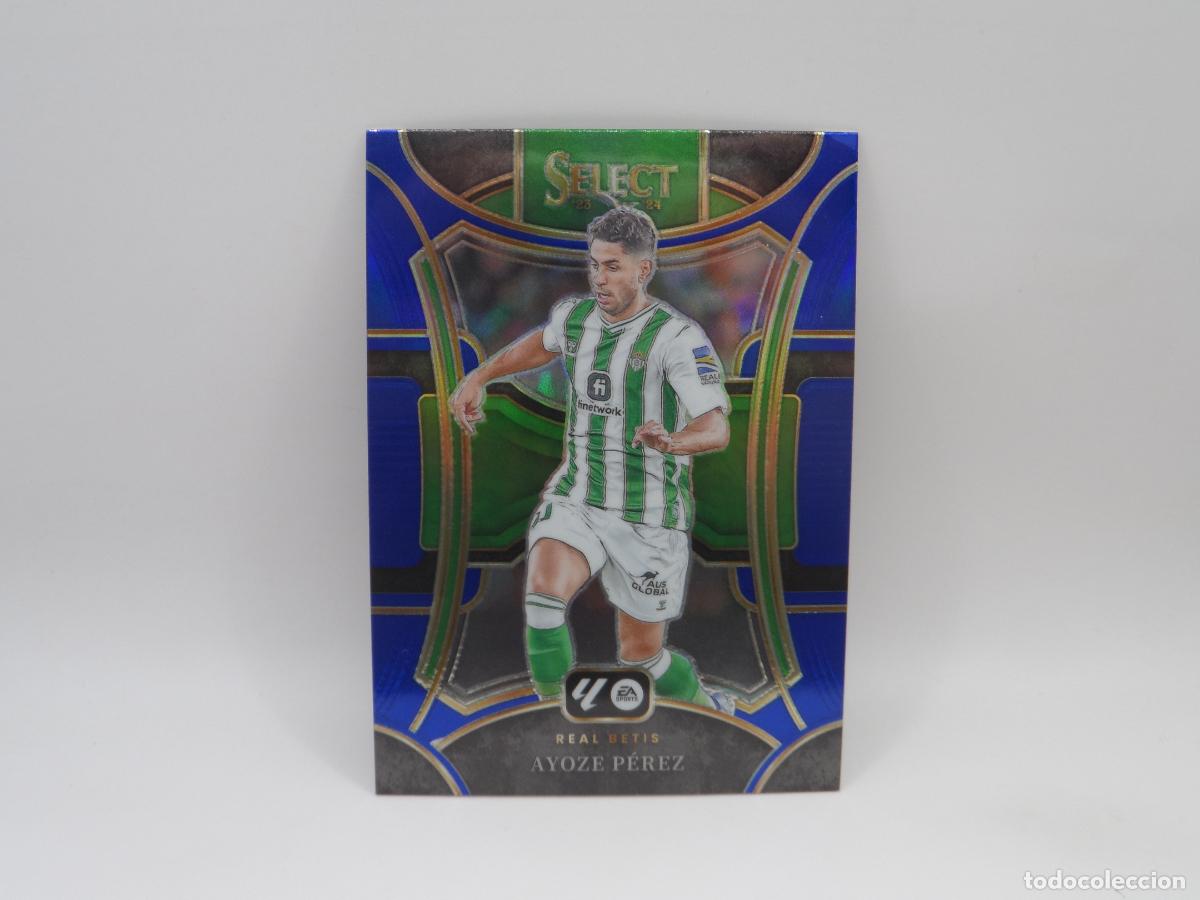 Cromos de Futebol: 165 AYOZE PEREZ PARALELA BLUE PRIZM BETIS PANINI SELECT LIGA 2023 2024 23 24 AZUL