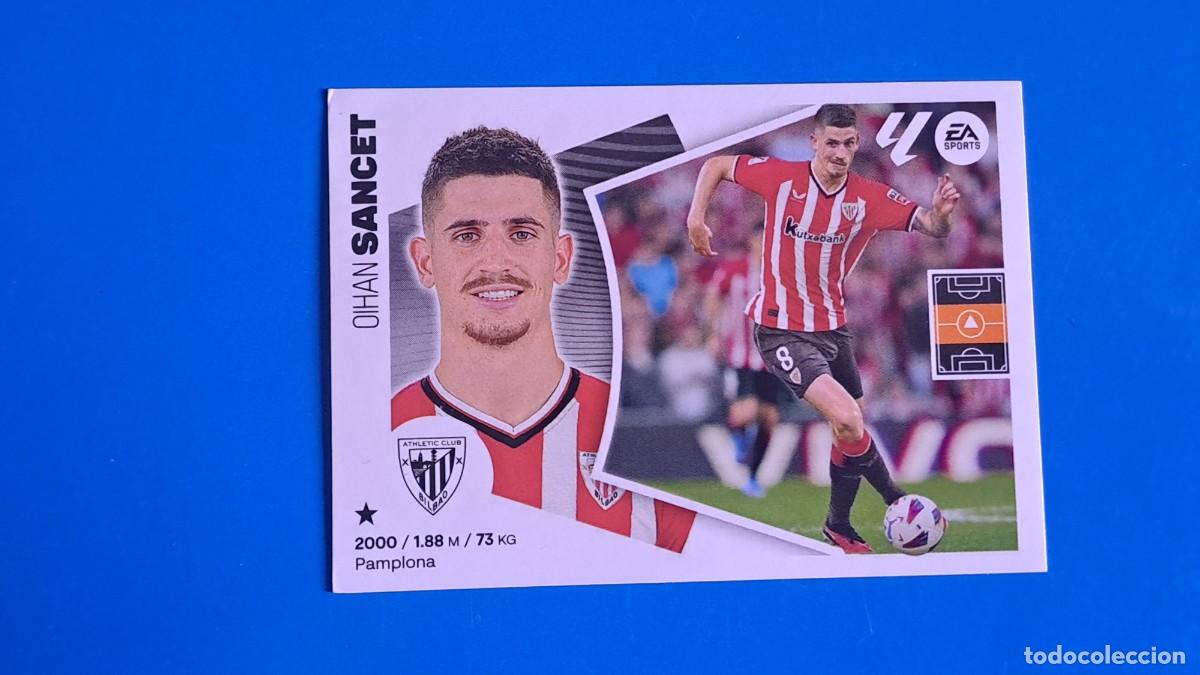 Cromos de F&uacute;tbol: LIGA ESTE 2024 2025 24 25 N&ordm; 14 SANCET ATHLETIC BILBAO NUEVO SIN PEGAR