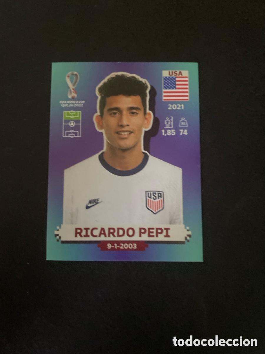 Cromos de F&uacute;tbol: Cromo Mundial Qatar 2022 USA N* 17