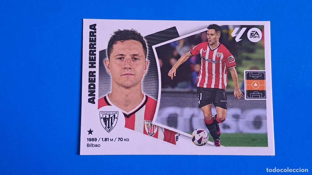 Cromos de F&uacute;tbol: LIGA ESTE 2024 2025 24 25 N&ordm; 16A ANDER HERRERA ATHLETIC BILBAO NUEVO SIN PEGAR
