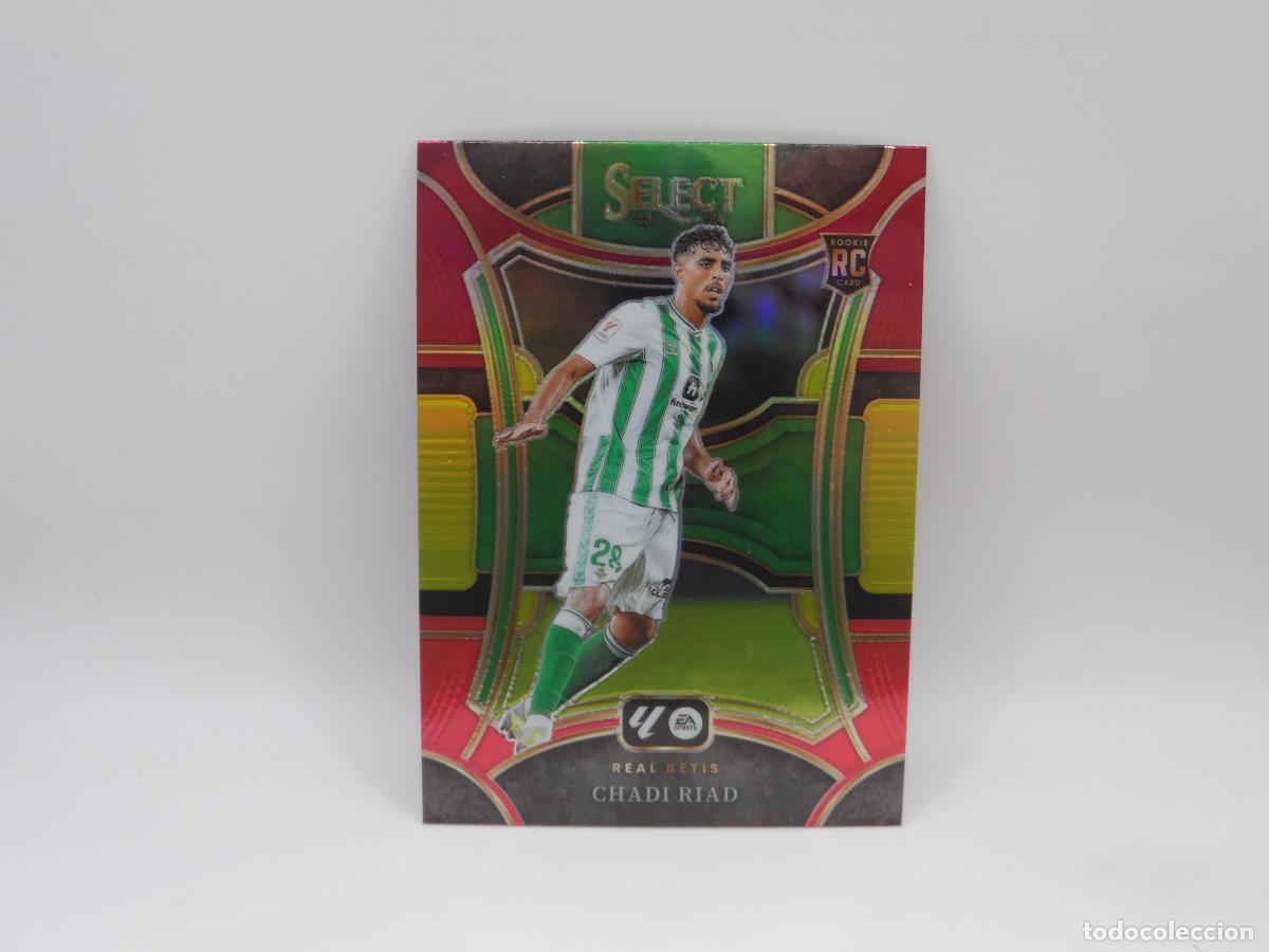 Cromos de F&uacute;tbol: 166 CHADI RIAD ROOKIE PARALELA MULTICOLOR BETIS PANINI SELECT LIGA 2023 2024 23 24 PRIZM MULTI-COLOR
