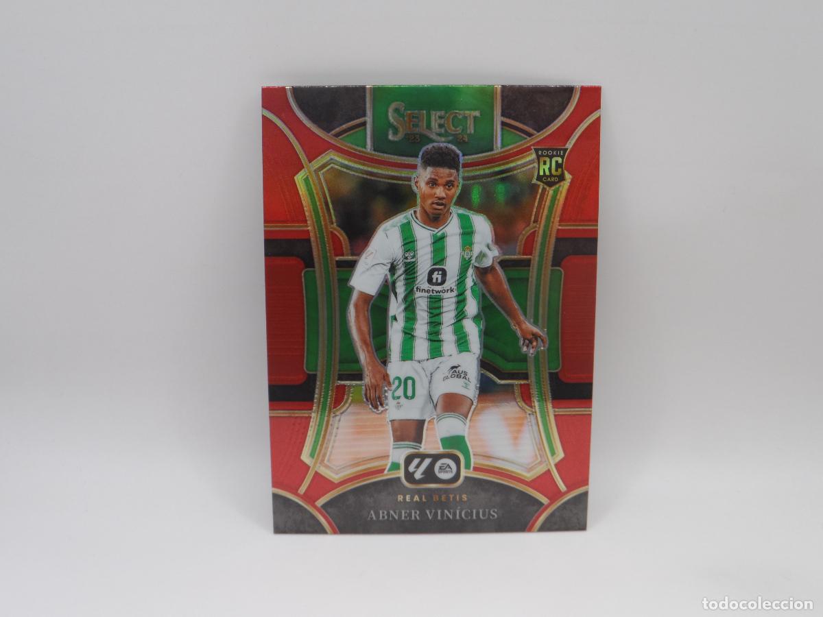 Football Stickers: 164 ABNER VINICIUS ROOKIE PARALELA RED ROJO BETIS PANINI SELECT LIGA 2023 2024 23 24 PRIZM