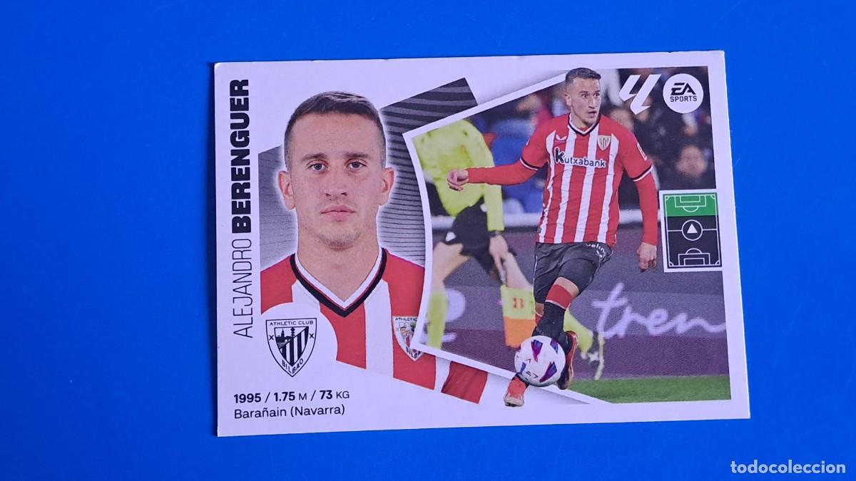 Football Stickers: LIGA ESTE 2024 2025 24 25 N&ordm; 17 BERENGUER ATHLETIC BILBAO NUEVO SIN PEGAR