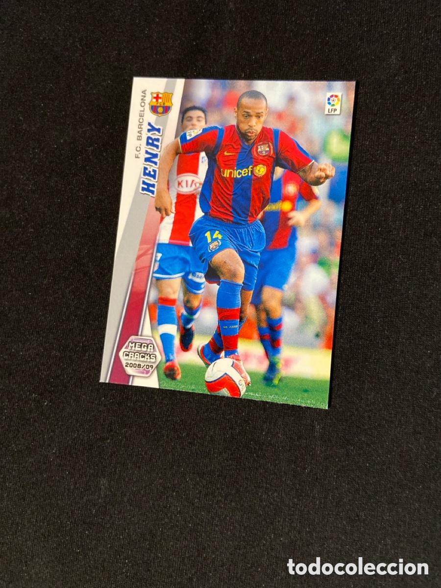 Football Stickers: HENRY 72 (BARCELONA) MEGA