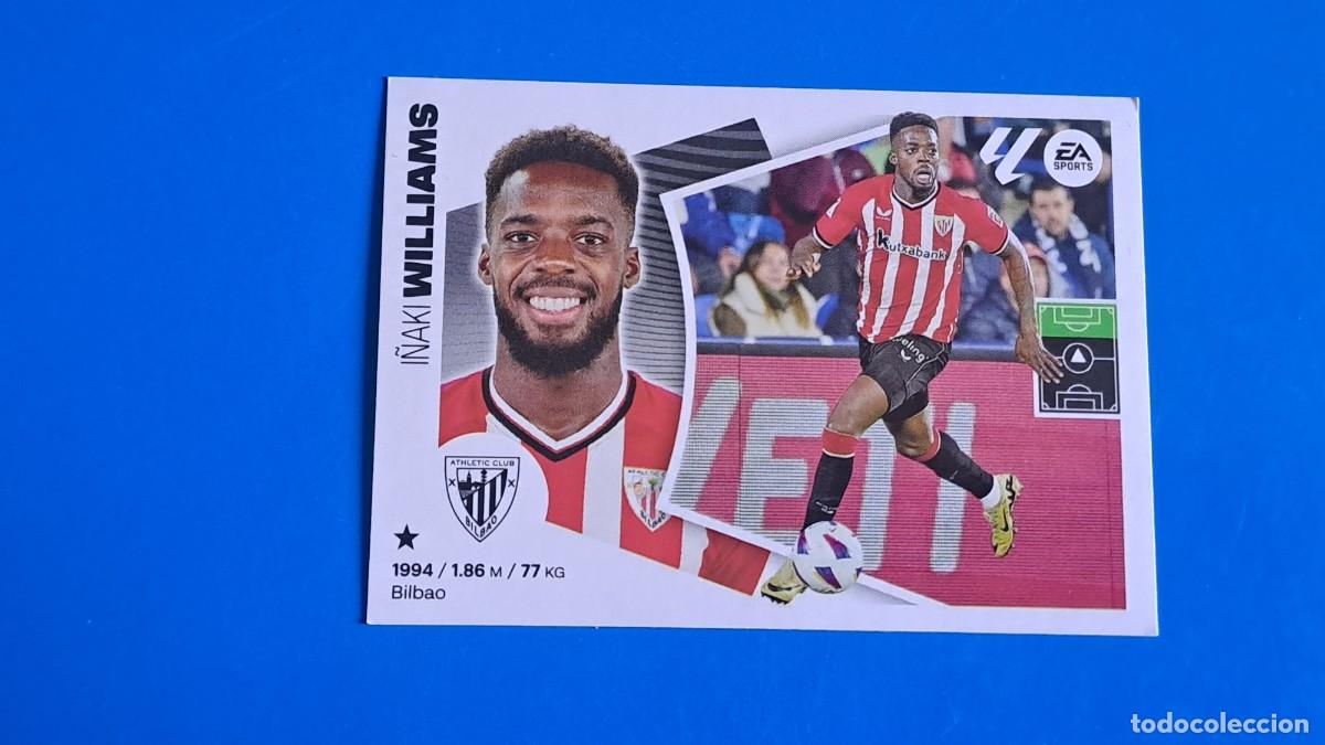 Football Stickers: LIGA ESTE 2024 2025 24 25 N&ordm; 19 WILLIAMS ATHLETIC BILBAO NUEVO SIN PEGAR
