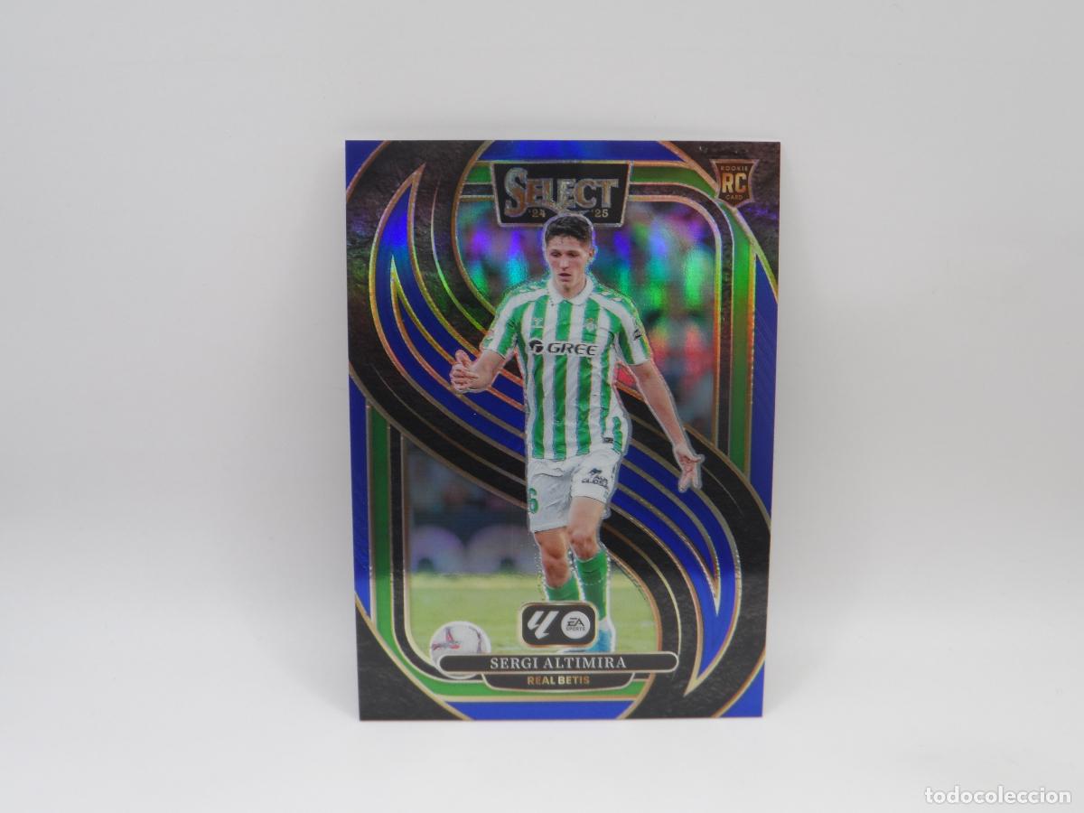 Football Stickers: 136 ALTIMIRA ROOKIE PARALELA BLUE PRIZM AZUL BETIS PANINI SELECT 2024 2025 24 25