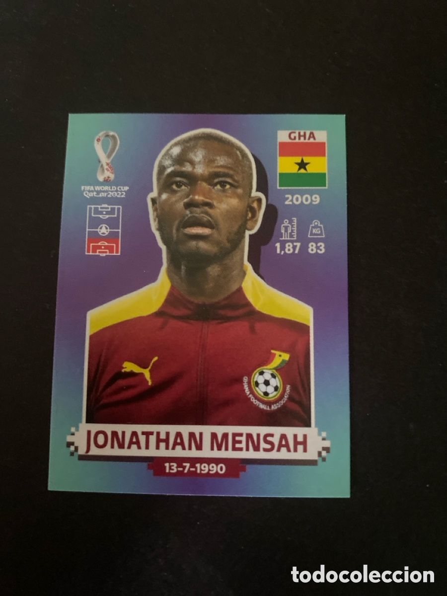 Football Stickers: Cromo Mundial Qatar 2022 Ghana N* 9
