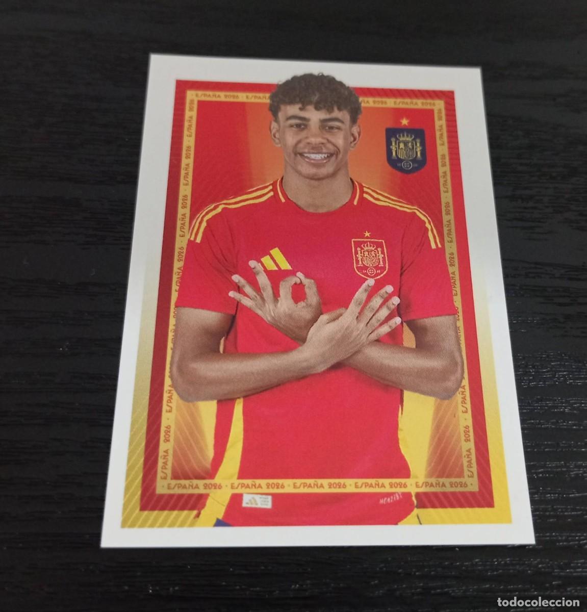Football Stickers: -CARREFOUR MUNDIAL 2026 : 49 LAMINE YAMAL ( ESPA&Ntilde;A )
