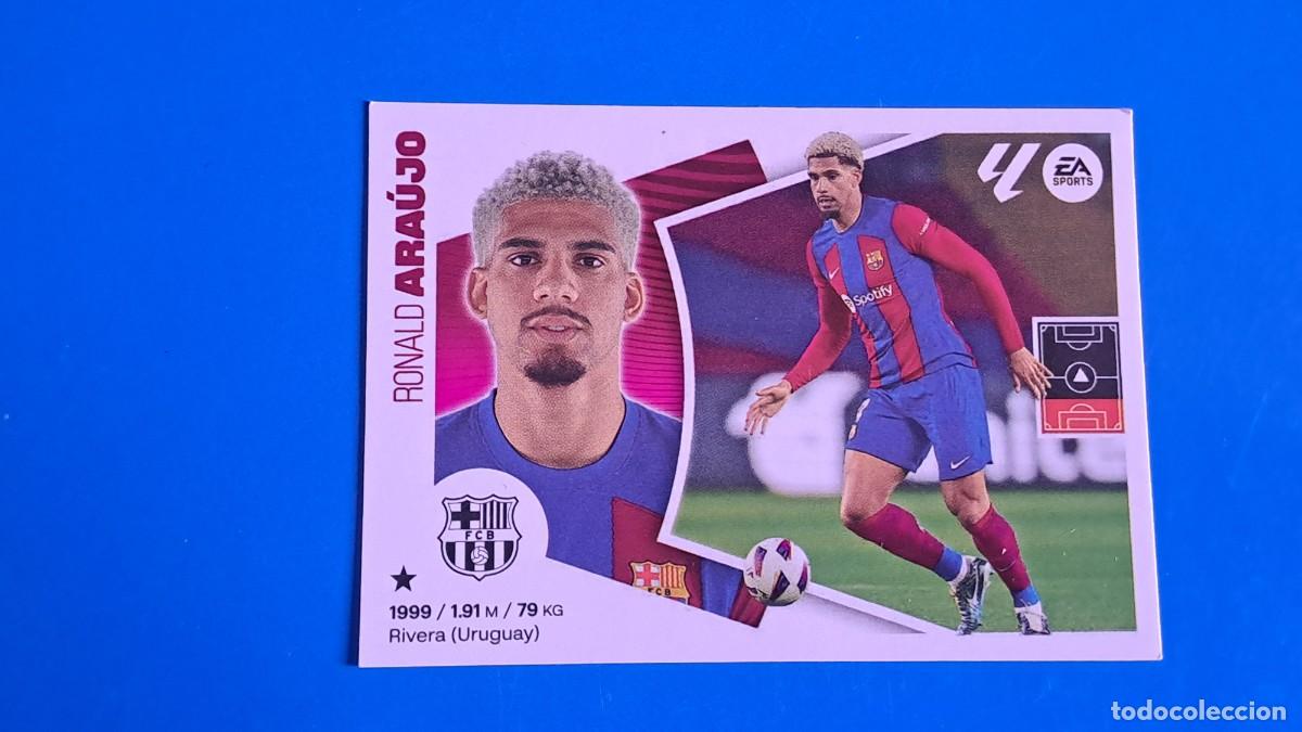 Football Stickers: LIGA ESTE 2024 2025 24 25 N&ordm; 6 ARAUJO BARCELONA NUEVO SIN PEGAR