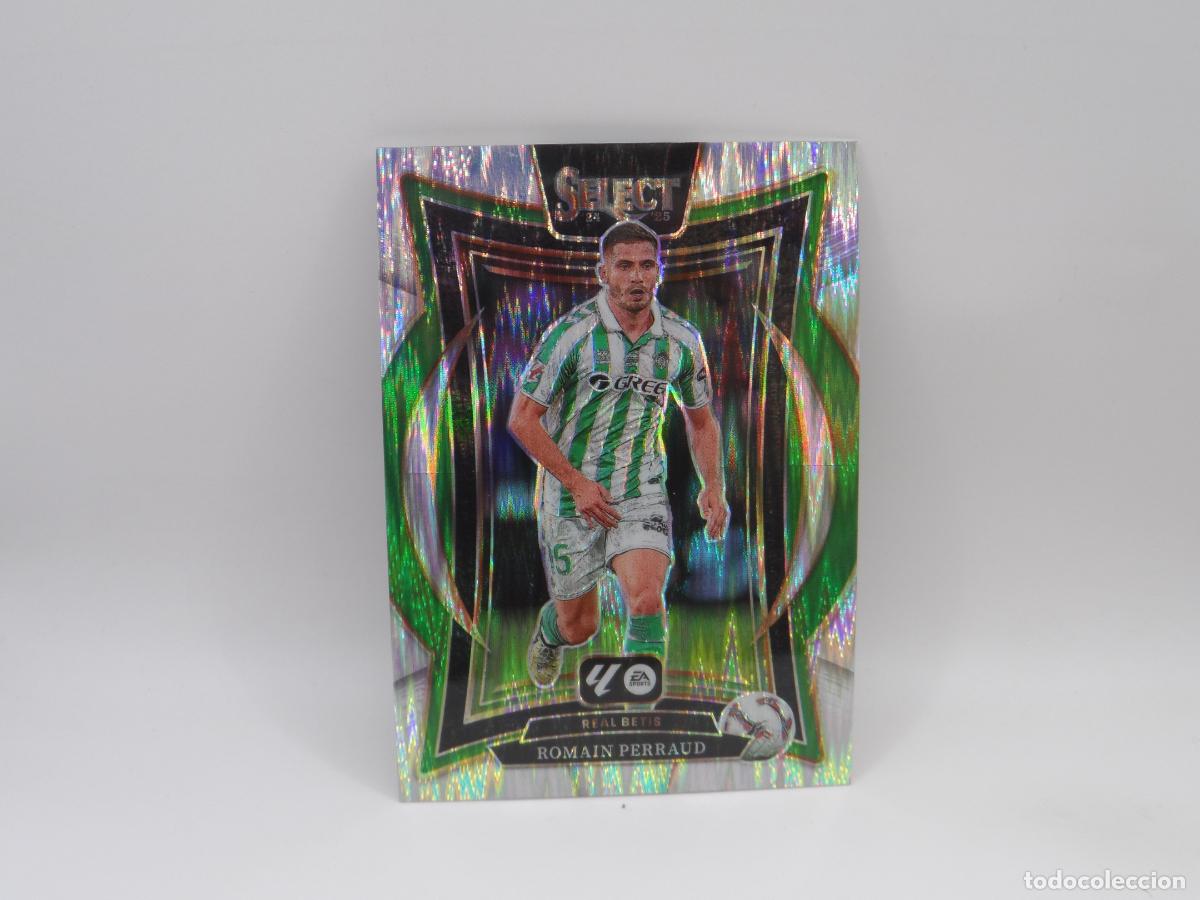 Cromos de F&uacute;tbol: 39 ROMAIN PERRAUD PARALELA FLASH PRIZM BETIS PANINI SELECT 2024 2025 24 25