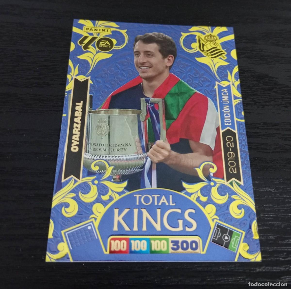 Cromos de Futebol: -ADRENALYN 25-26 : OYARZABAL ( REAL SOCIEDAD ) -- TOTAL KINGS 2019-20 EDICION UNICA --
