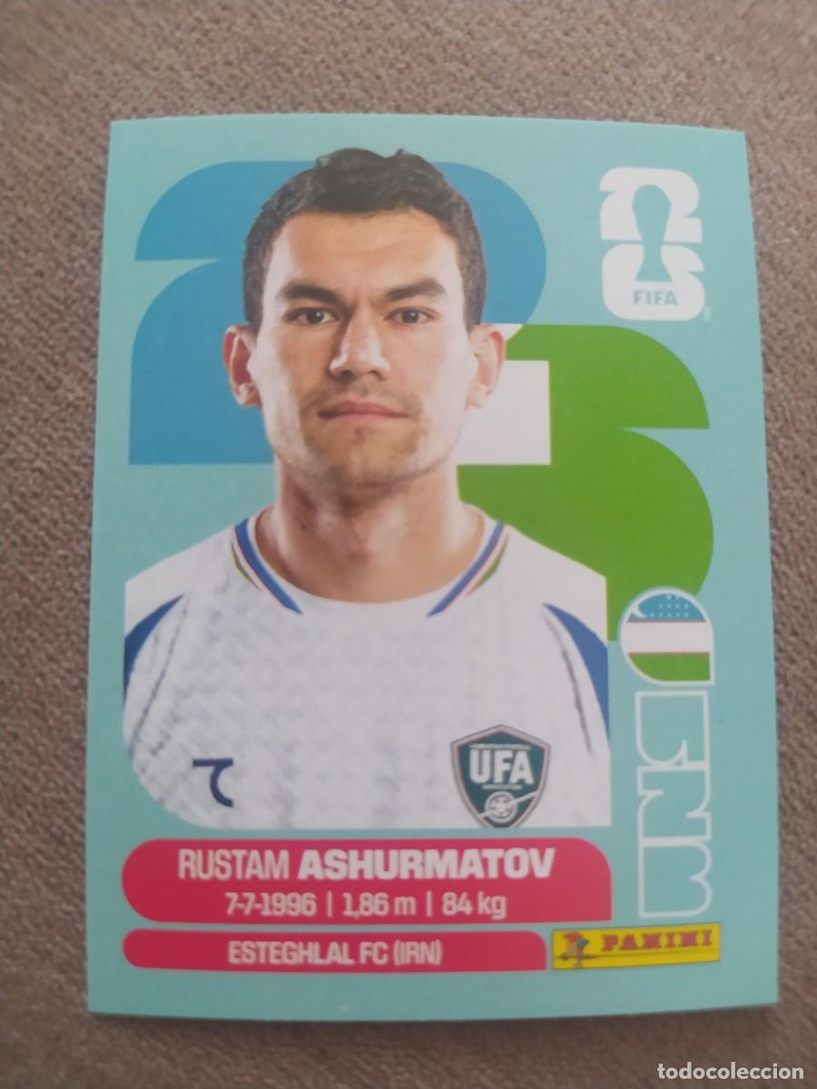 Cromos de F&uacute;tbol: Uzb 07 Rustam ASHURMATOV 7 Uzbekist&aacute;n mundial 2026 panini