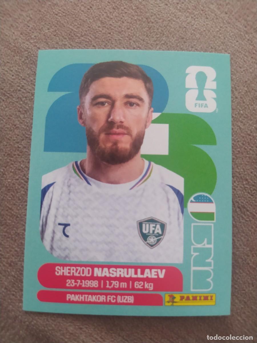 Cromos de F&uacute;tbol: Uzb 04 Sherzod NASRULLAEV 4 Uzbekist&aacute;n mundial 2026 panini