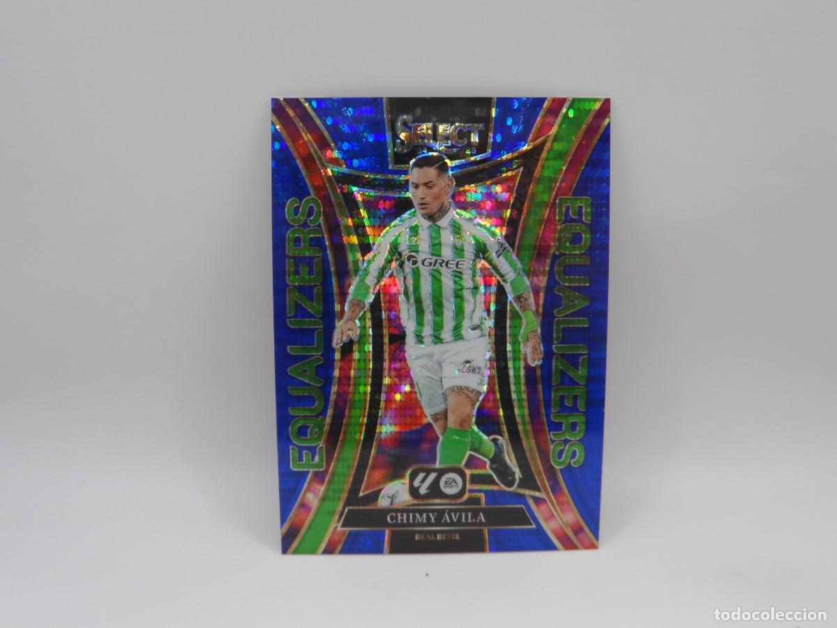 Cromos de F&uacute;tbol: 15 CHIMY AVILA PARALELA BLUE PRISM EQUALIZERS BETIS PANINI SELECT LIGA 2024 2025 24 25