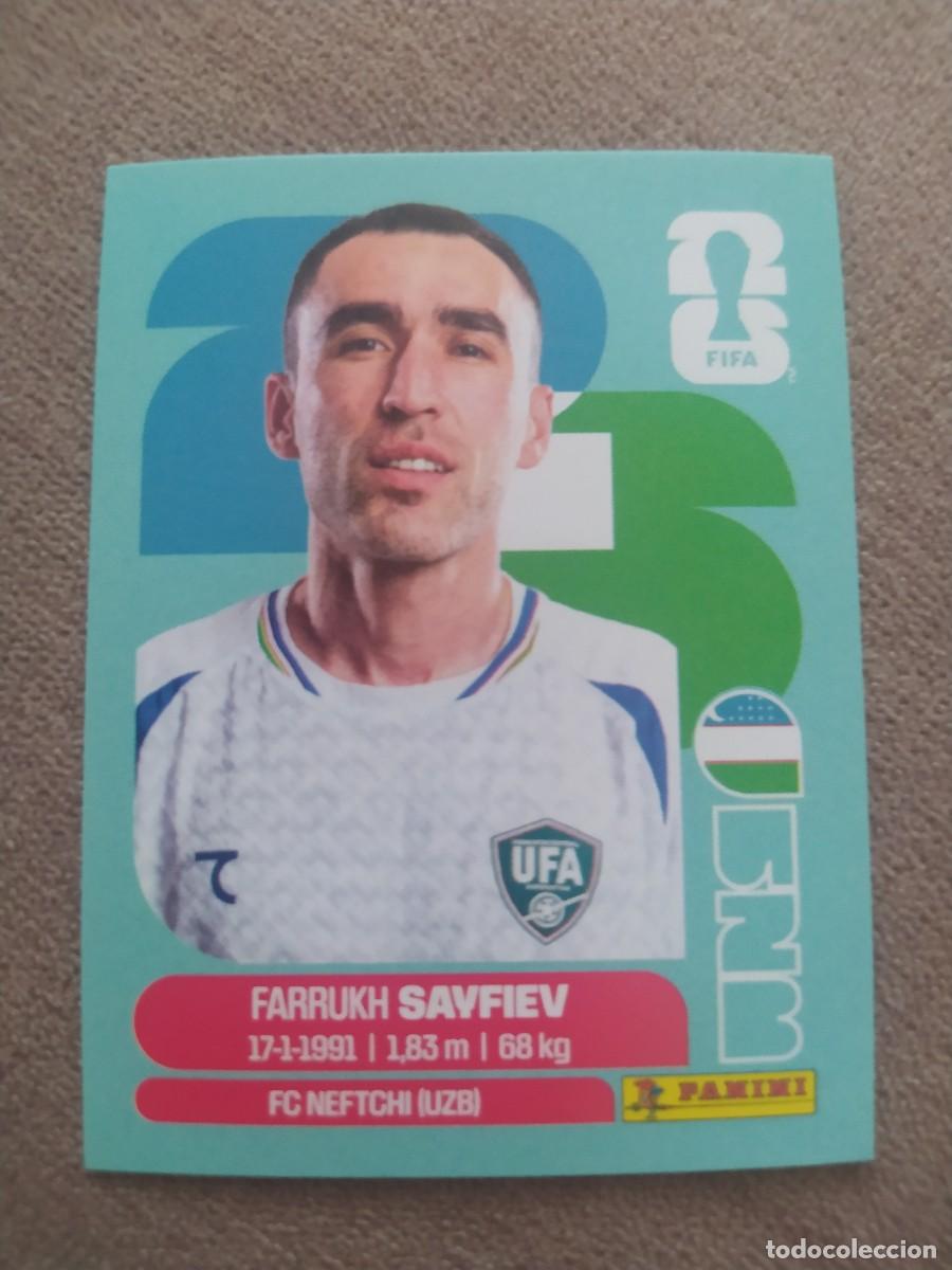 Cromos de F&uacute;tbol: Uzb 03 Farrukh SAVFIEV 3 Uzbekist&aacute;n mundial 2026 panini