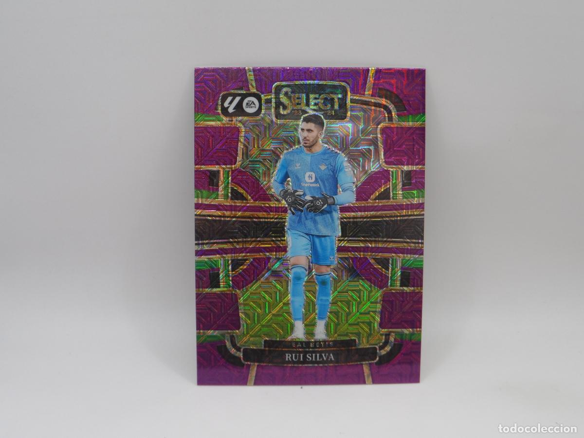 Cromos de F&uacute;tbol: 62 RUI SILVA PARALELA PURPLE MOJO BETIS PANINI SELECT LIGA 2023 2024 23 24 PRIZM
