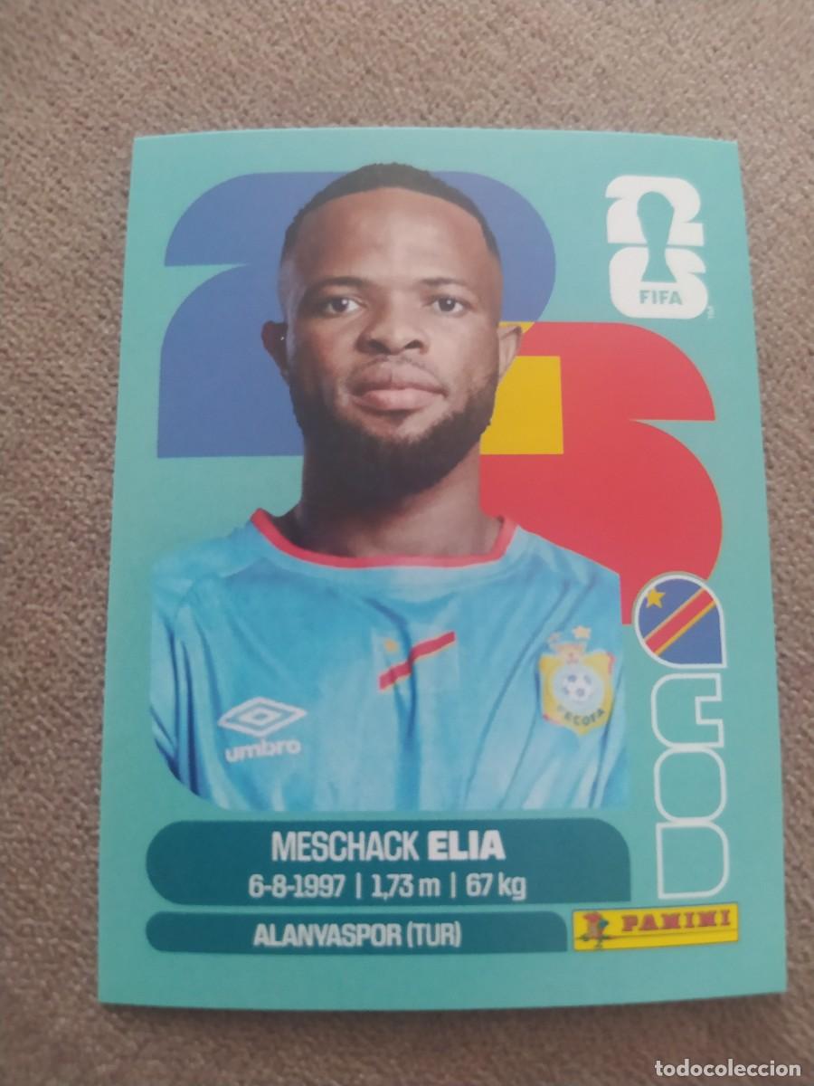 Fu&szlig;ball-Sticker: Cod 15 Meschack ELIA RD Congo mundial 2026 panini