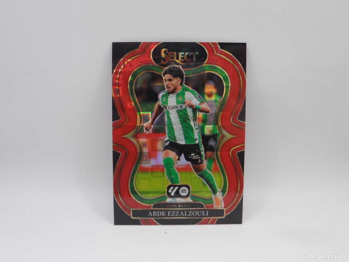 Cromos de F&uacute;tbol: 143 ABDE EZZALZOULI PARALELA RED PANDORA BETIS PANINI SELECT 2025 2026 25 26
