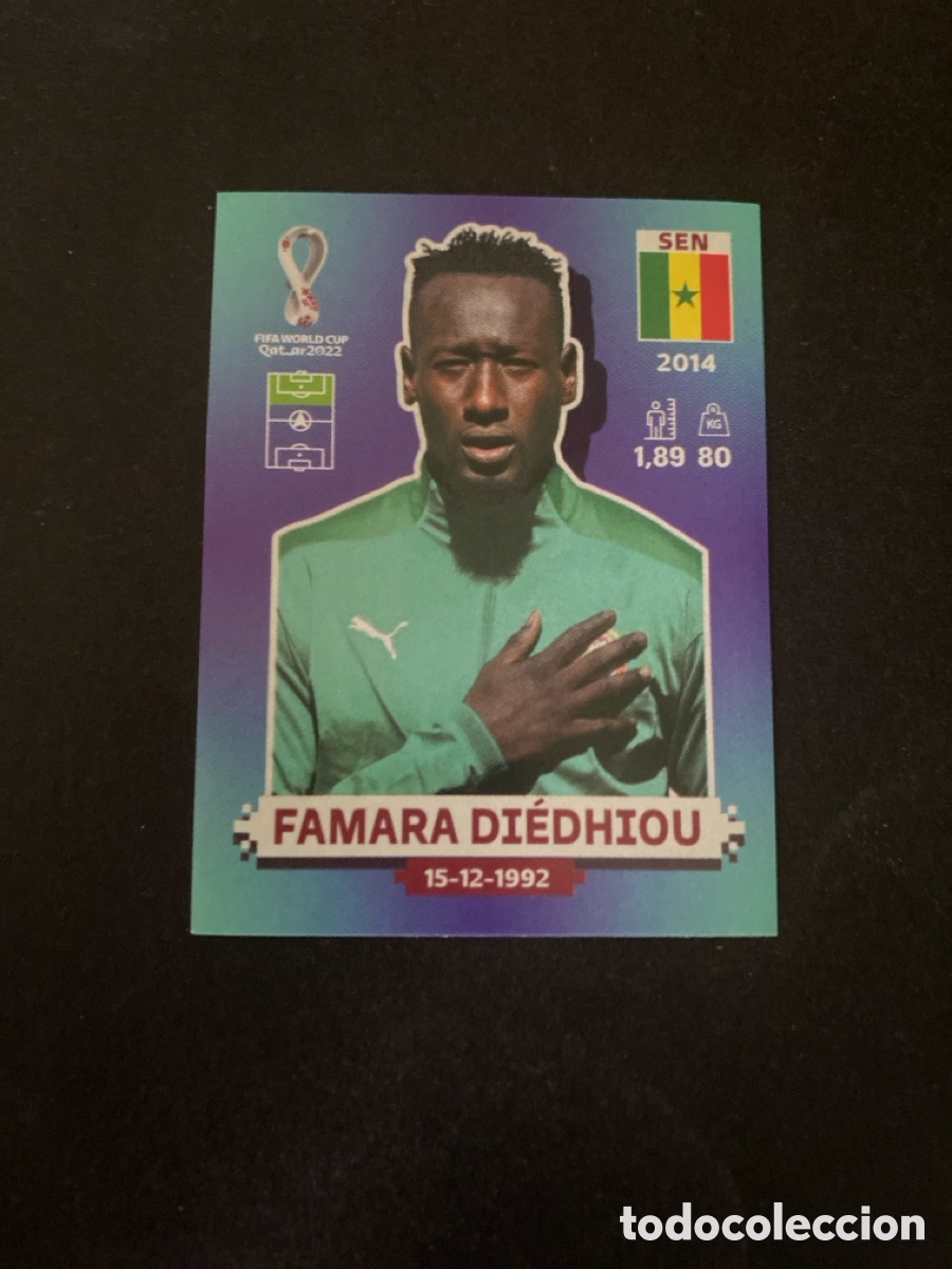 Cromos de F&uacute;tbol: Cromo Mundial Qatar 2022 Senegal N* 17