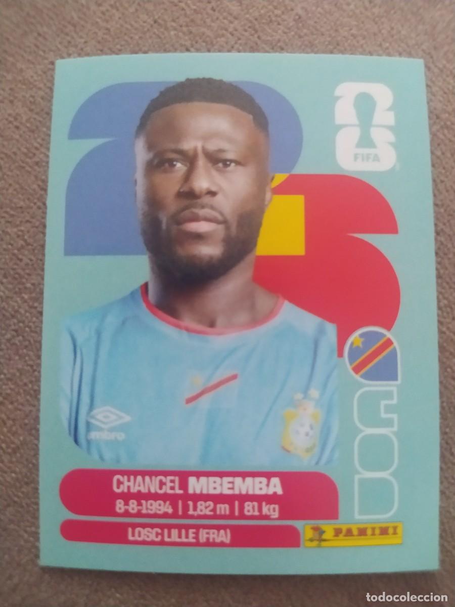 Cromos de F&uacute;tbol: Cod 06 Chancel MBEMBA 6 RD Congo mundial 2026 panini