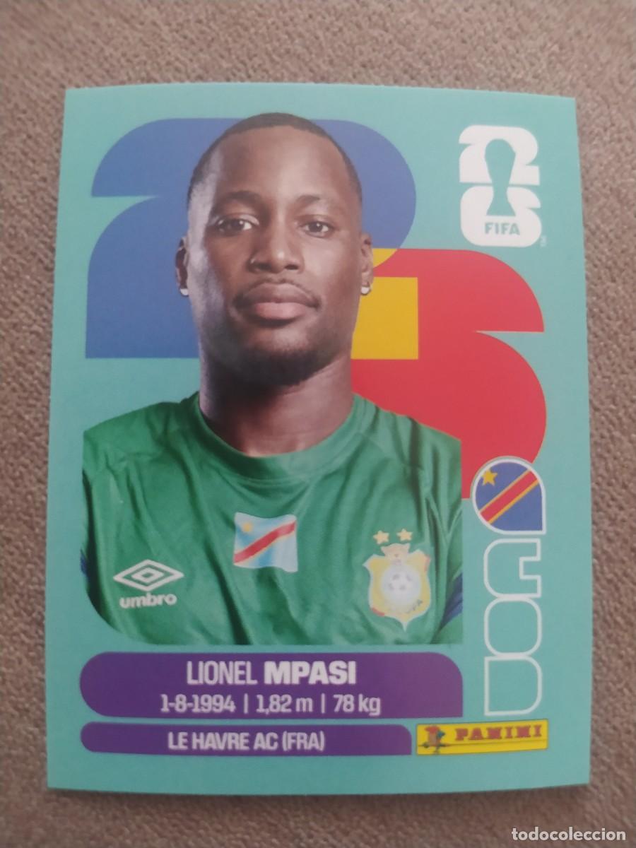 Cromos de F&uacute;tbol: Cod 02 Lionel MPASI 2 RD Congo mundial 2026 panini