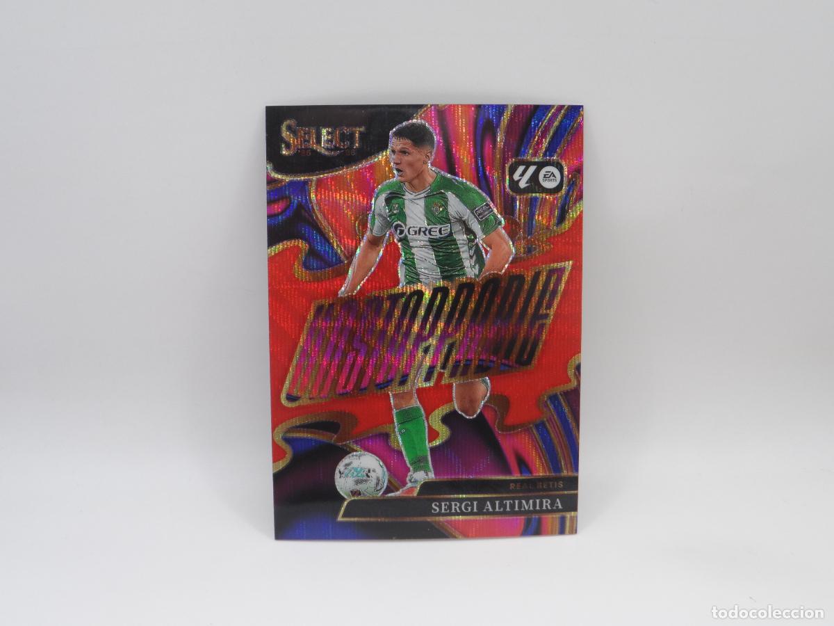 Cromos de F&uacute;tbol: 14 NUMERADA /49 SERGI ALTIMIRA BETIS UNSTOPPABLE BETIS PANINI SELECT 2025 2026 25 26