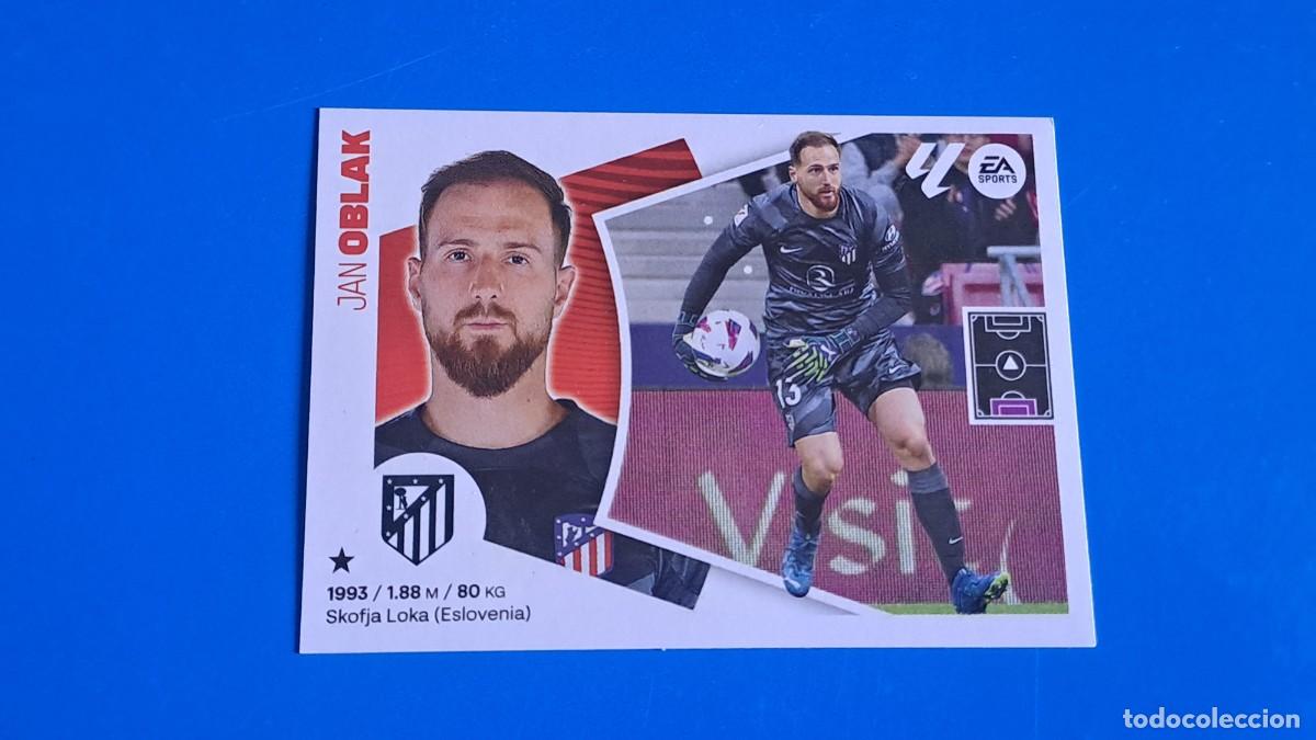 Cromos de F&uacute;tbol: LIGA ESTE 2024 2025 24 25 N&ordm; 3 OBLAK ATLETICO DE MADRID NUEVO SIN PEGAR