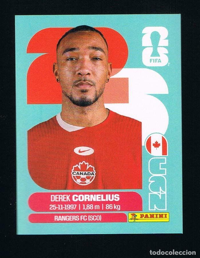 Cromos de F&uacute;tbol: STICKER FIFA WORLD CUP 2026 CANADA N&ordm; 7 DEREK CORNELIUS