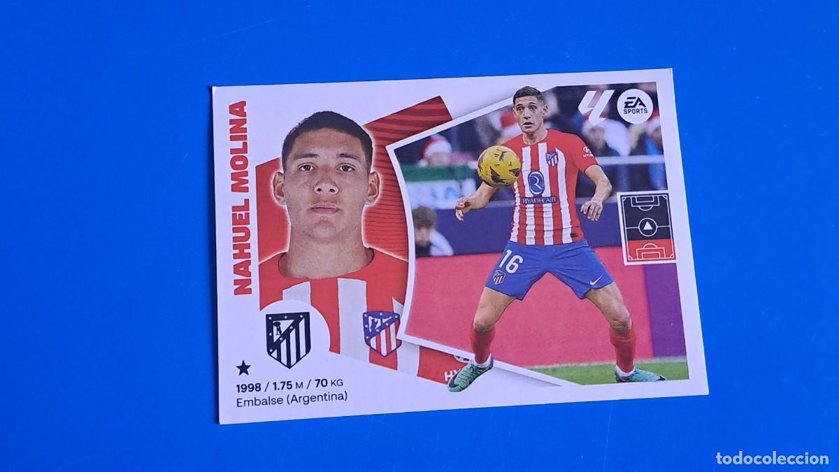 Cromos de F&uacute;tbol: LIGA ESTE 2024 2025 24 25 N&ordm; 5 NAHUEL MOLINA ATLETICO DE MADRID NUEVO SIN PEGAR