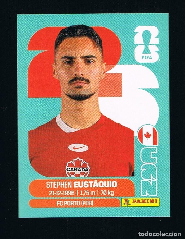 Cromos de F&uacute;tbol: STICKER FIFA WORLD CUP 2026 CANADA N&ordm; 10 STEPHEN EUSTAQUIO